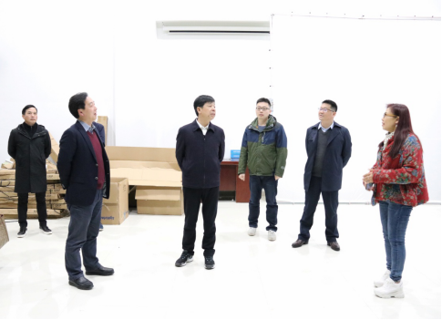 长沙县政协主席团成员来我院考察调研