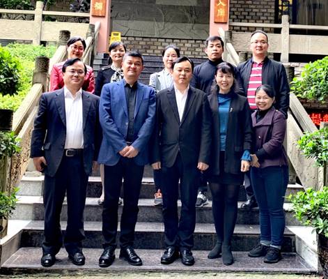 院领导带队赴川调研“三馆”建设情况