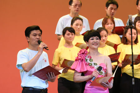 SUNBET隆重举行庆祝建党90周年红歌大赛