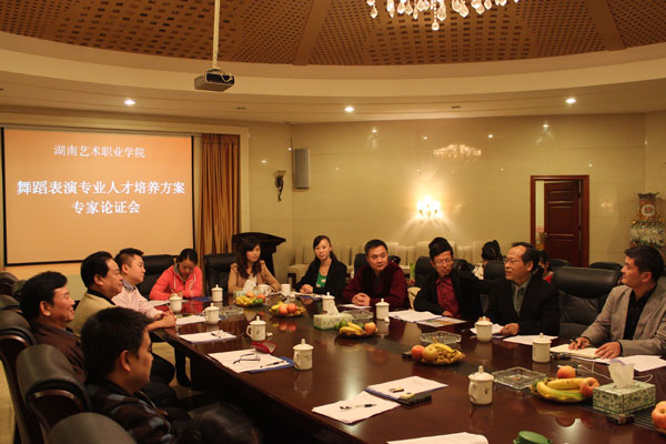 舞蹈系组织召开专业人才培养方案专家研讨会