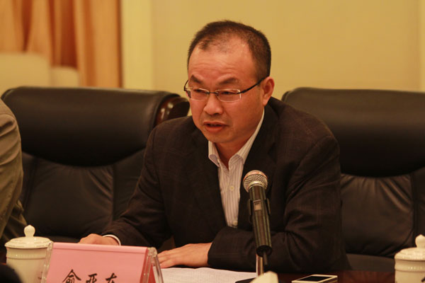 教育部群众路线教育实践活动第二巡回指导组来我院检查指导工作