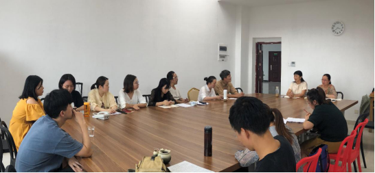 美术系党支部举行9月份主题党日学习教育活动