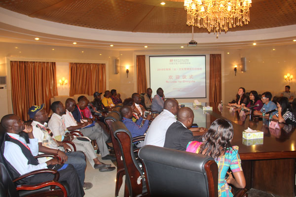 2015年刚果（金）文化管理官员研修班来我院培训