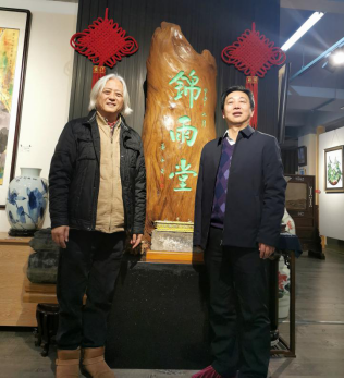 院领导带队拜访优秀校友毛光辉先生