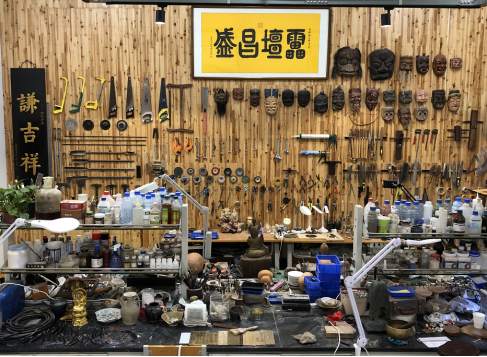 学院“刘胄文物修复工作室”入选省直劳模和工匠人才创新工作室