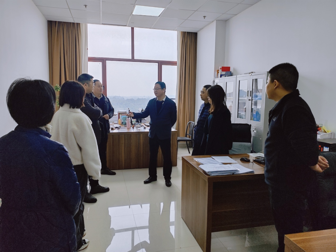 党委书记李越胜带队深入一线督查调研