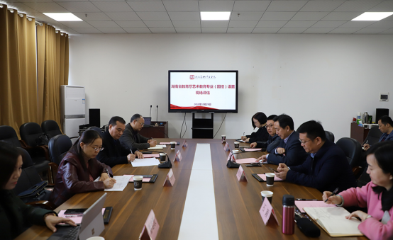 学院接受省教育厅艺术教育专业（国控）设置现场评估