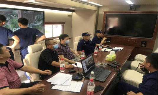 学院开展高层建筑火灾灭火救援联合演练