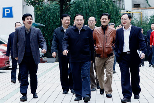 湖南省委领导调研SUNBET申搏