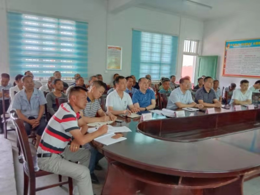 院领导赴温塘村开展党史学习教育“微宣讲”