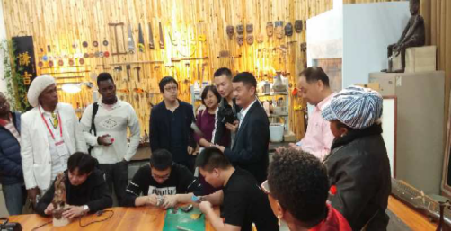 欢迎外籍学员！——巴巴多斯学员来我院参观考察