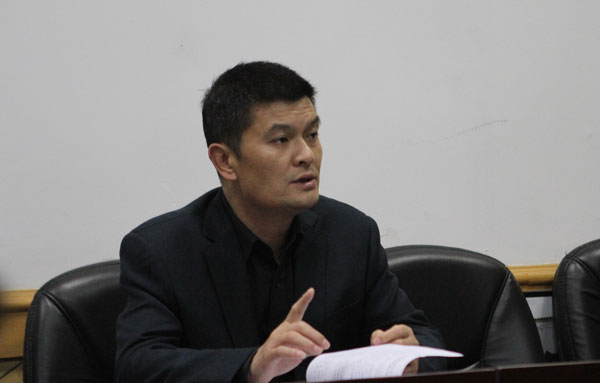 学院召开2014年新状态数据平台采集会议与教学工作例会