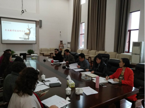 学院召开专业教学标准研讨会